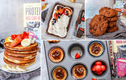 5 slasnih fitness recepata od proteinskog Mug Cake Mix-a