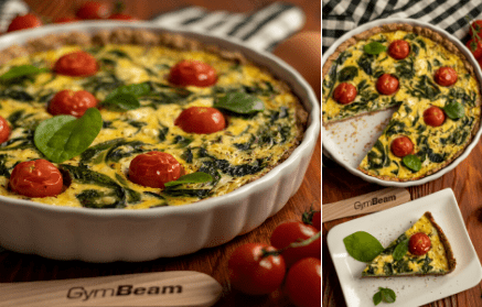 Fitness recept: Quiche od špinata – slana francuska pita