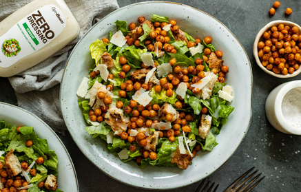 Fitness recept: Cezar salata s hrskavim slanutkom