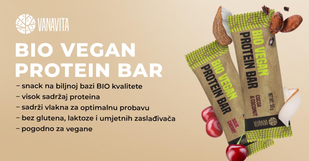 BIO Vegan Protein Bar - VanaVita