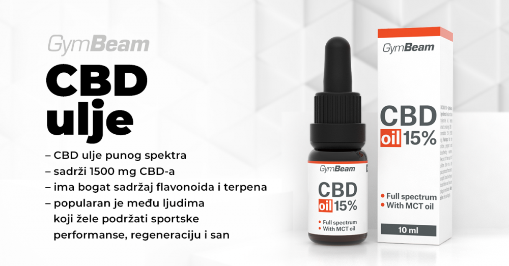 CBD ulje 15% 10 ml - GymBeam