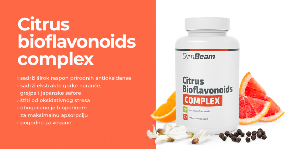 Kompleks bioflavonoida iz citrusa - GymBeam