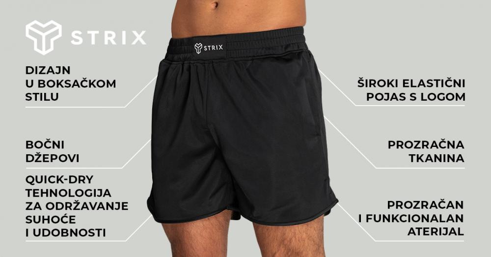 Nebula Shorts Black - STRIX