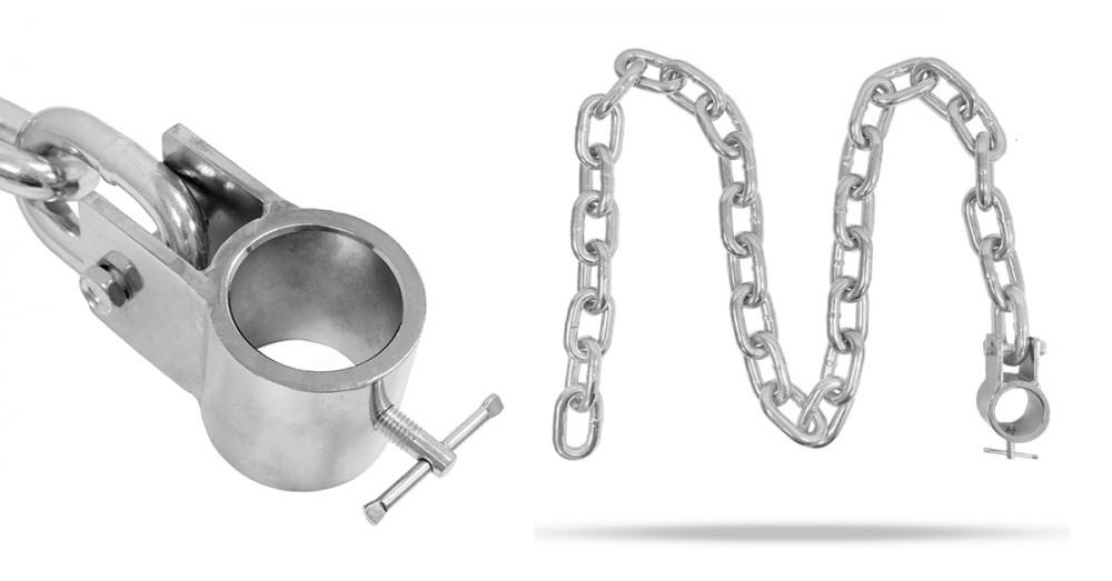 Weightlifting Steel Chain - GymBeam