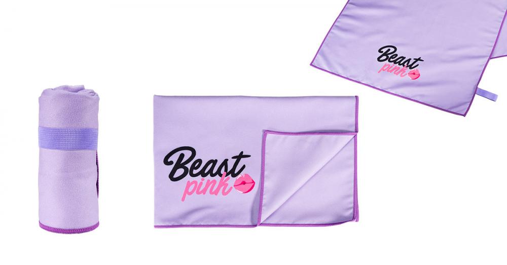 Sportski ručnik Lila Vibes – BeastPink