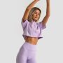 Ženski Crop Top Limitless Lavender - GymBeam