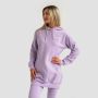 Ženska dukserica Limitless Longline Lavender - GymBeam