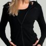 Ženska dukserica MERINO I Zip Up Black - STRIX