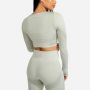 Ženski Crop Top Marl Seamless Ice - SQUATWOLF