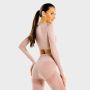 Ženski Crop Top Marl Seamless Rose Gold - SQUATWOLF