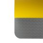 Podloga za vježbanje Dual Yoga Mat Yellow/Grey – GymBeam