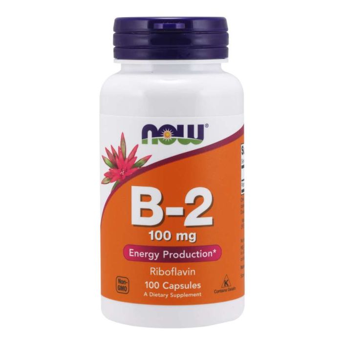  Vitamin B-2 100 mg - NOW Foods