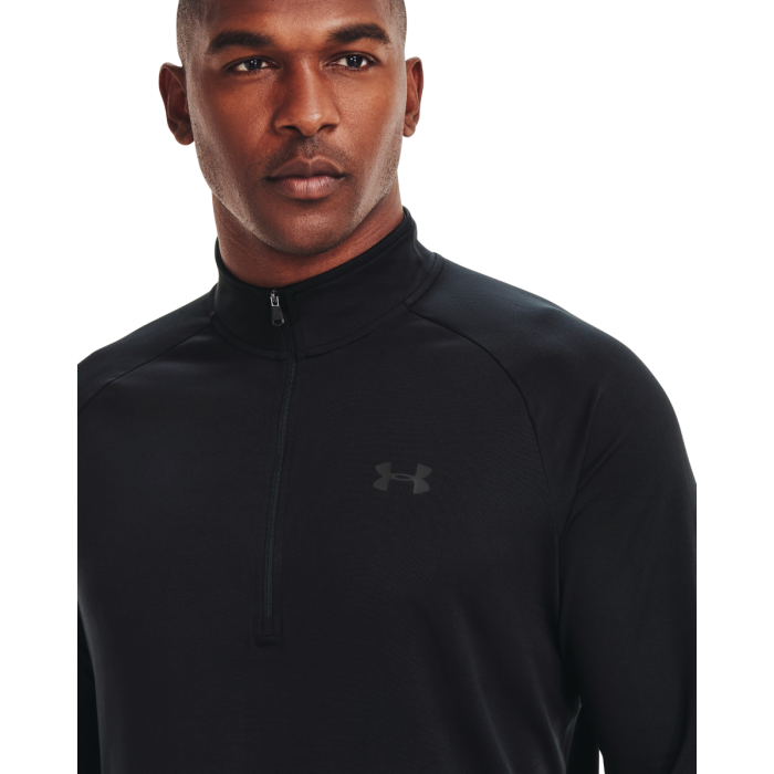 Muška majica Tech 2.0 1/2 Zip Black - Under Armour