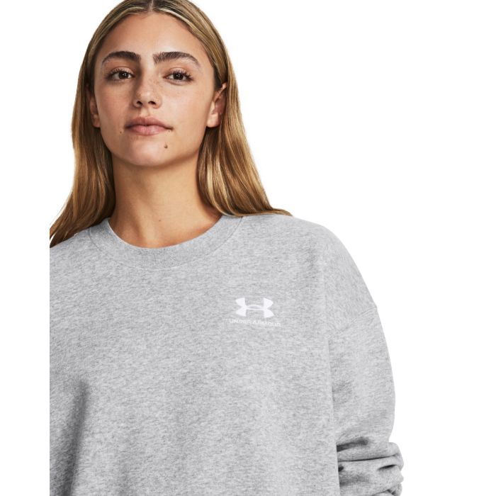 Ženska dukserica Essential Fleece OS Grey - Under Armour