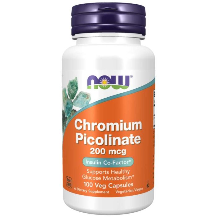 Chromium Picolinate 200 mcg – NOW Foods