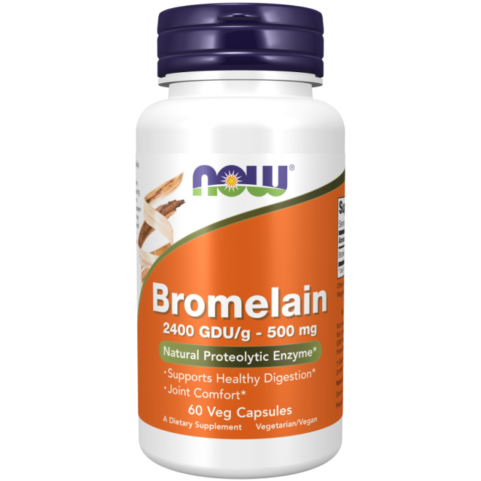 Bromelain 500 mg - NOW Foods