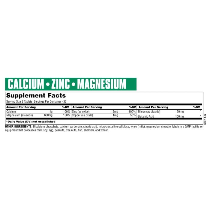 Cal - Mag - Zinc – Universal