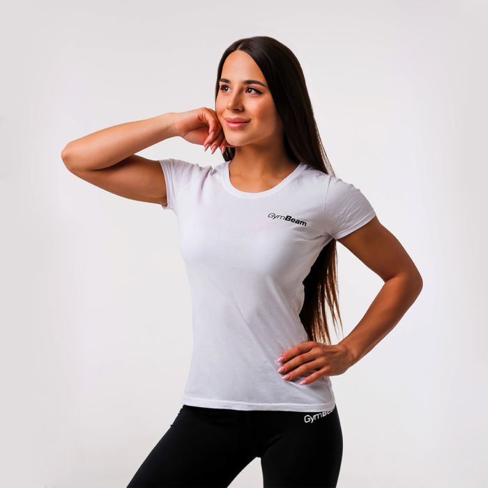 Ženska majica Basic White - GymBeam