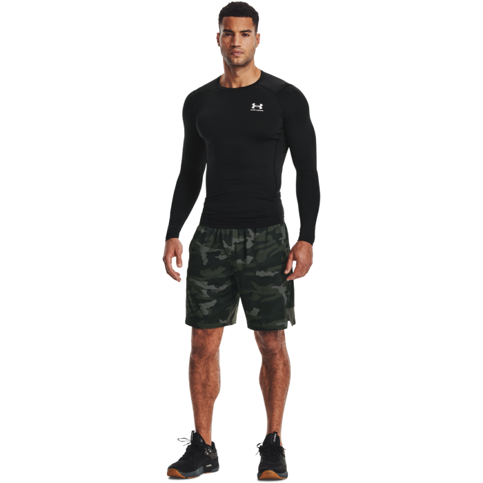 Kompresijska Majica Dugih Rukava HG Armour Comp LS Compression Black - Under Armour