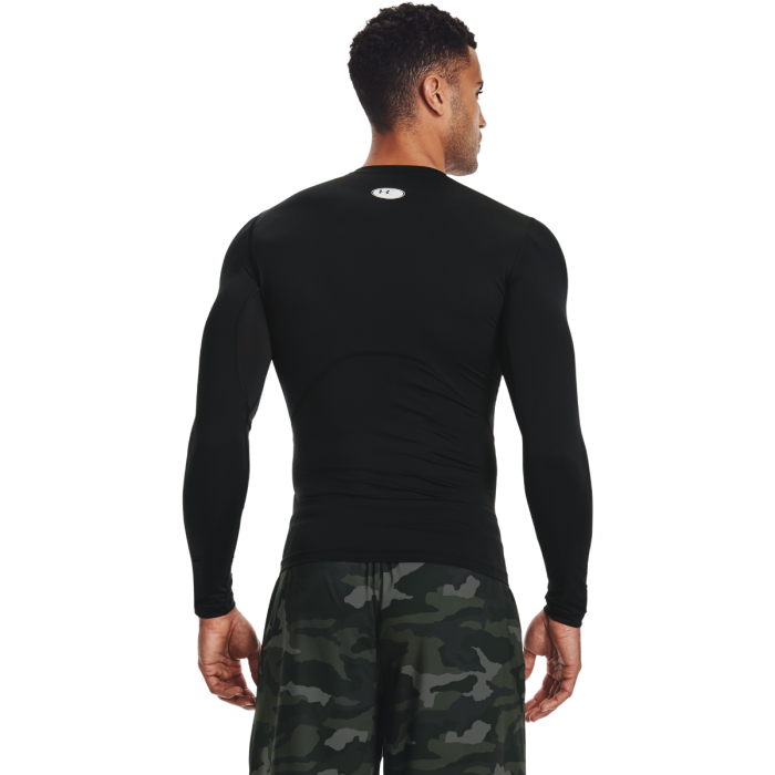 Kompresijska Majica Dugih Rukava HG Armour Comp LS Compression Black - Under Armour