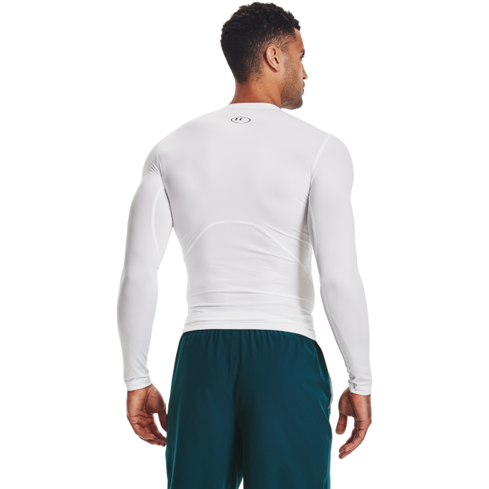 Kompresijska Majica Dugih Rukava HG Armour Comp LS White - Under Armour