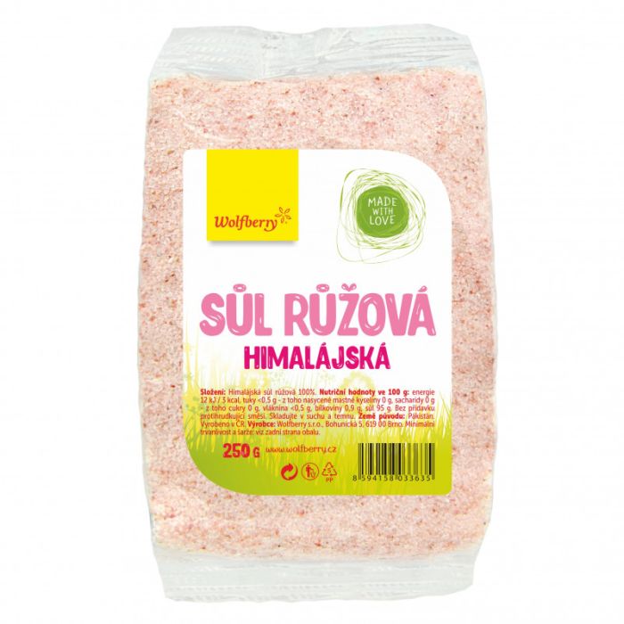 Ružičasta himalajska sol - Wolfberry