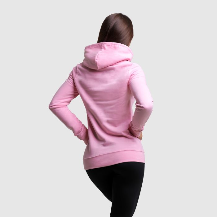 Ženska dukserica PRO Hoodie Baby pink - GymBeam