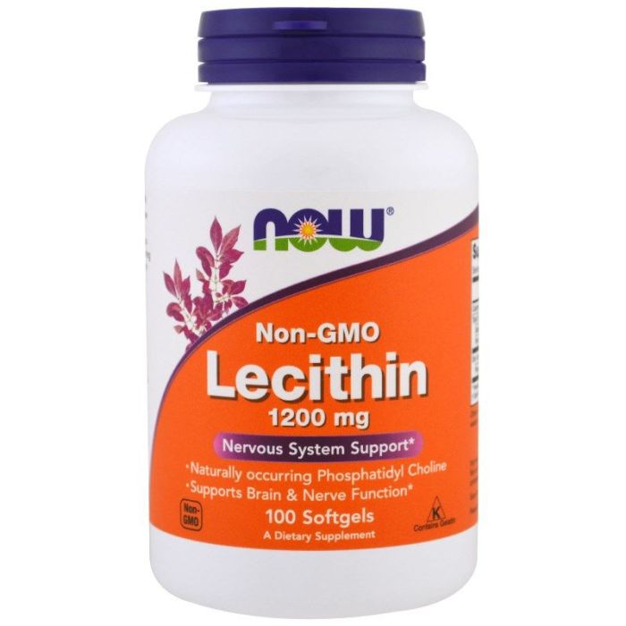 Lecitin 1200 mg - NOW Foods