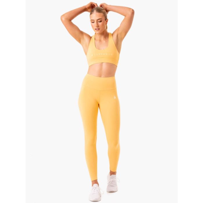 Ženske tajice Staples Scrunch Bum Mango - Ryderwear