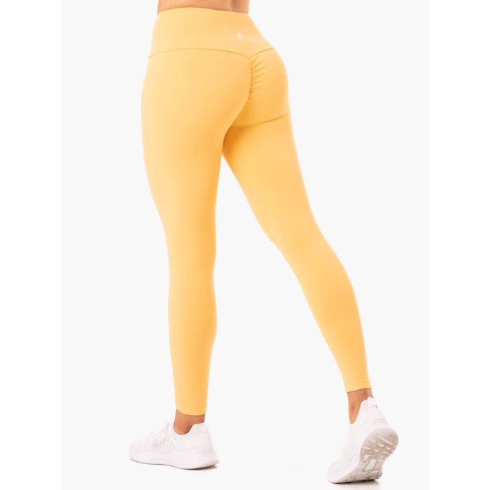 Ženske tajice Staples Scrunch Bum Mango - Ryderwear