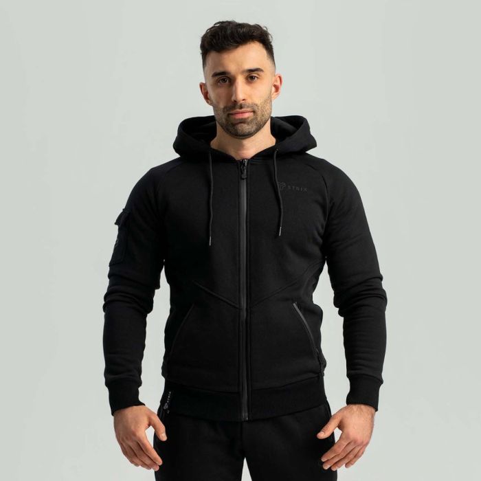 Dukserica Zip Up Nova black - STRIX