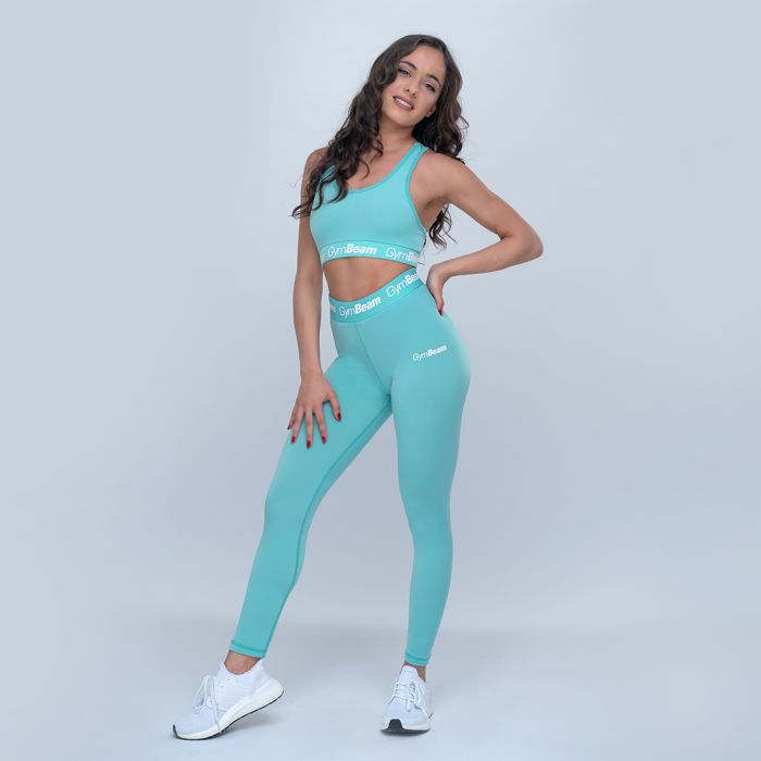 Sportski grudnjak Simple Turquoise - GymBeam