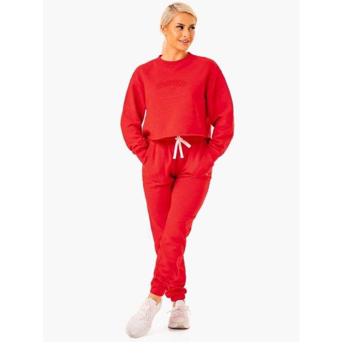 Ženska Duksa Ultimate Fleece Red - Ryderwear