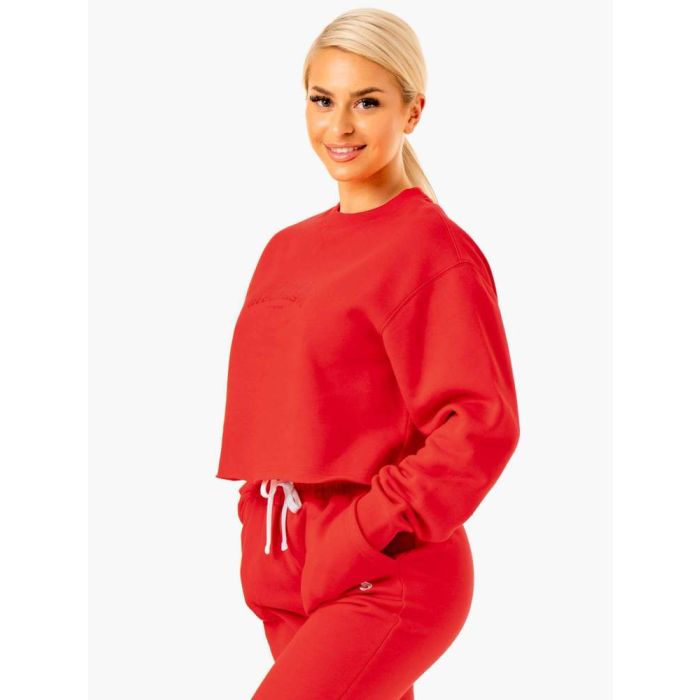 Ženska Duksa Ultimate Fleece Red - Ryderwear