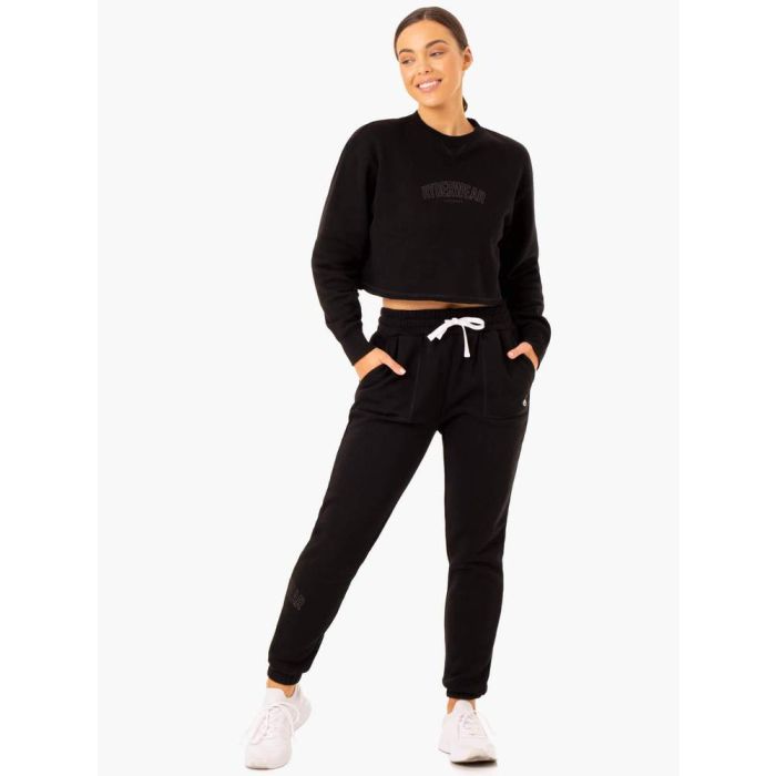 Ženska trenirka Ultimate High Waisted Black - Ryderwear