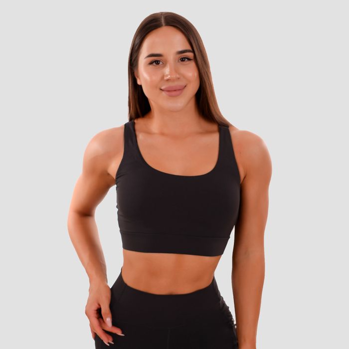 Sportski grudnjak Cut-Out Black - GymBeam