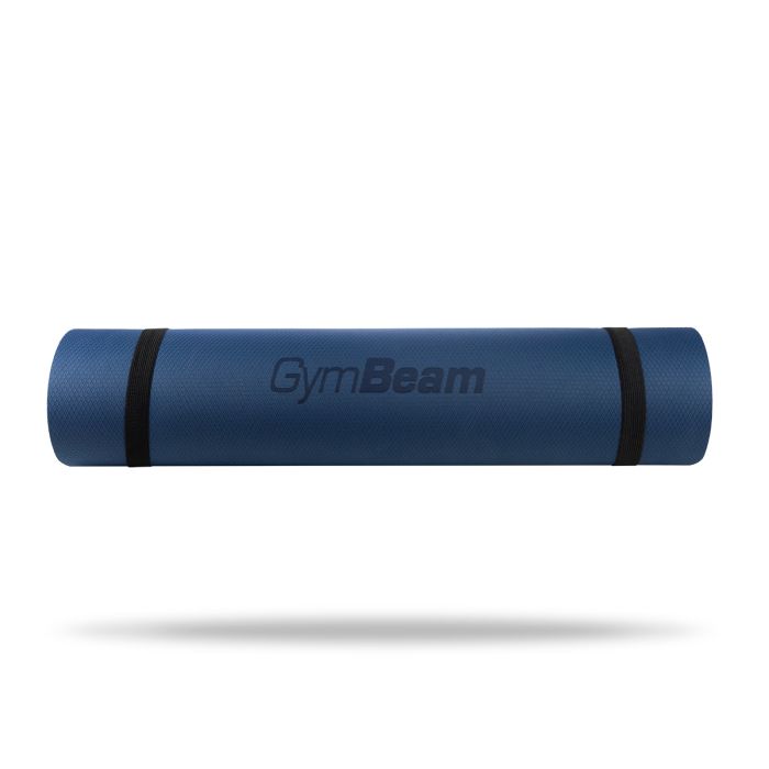 Podloga za vježbanje Dual Yoga Mat Grey/Blue - GymBeam