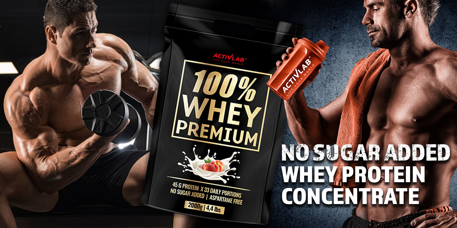 100% Whey Premium - Activlab