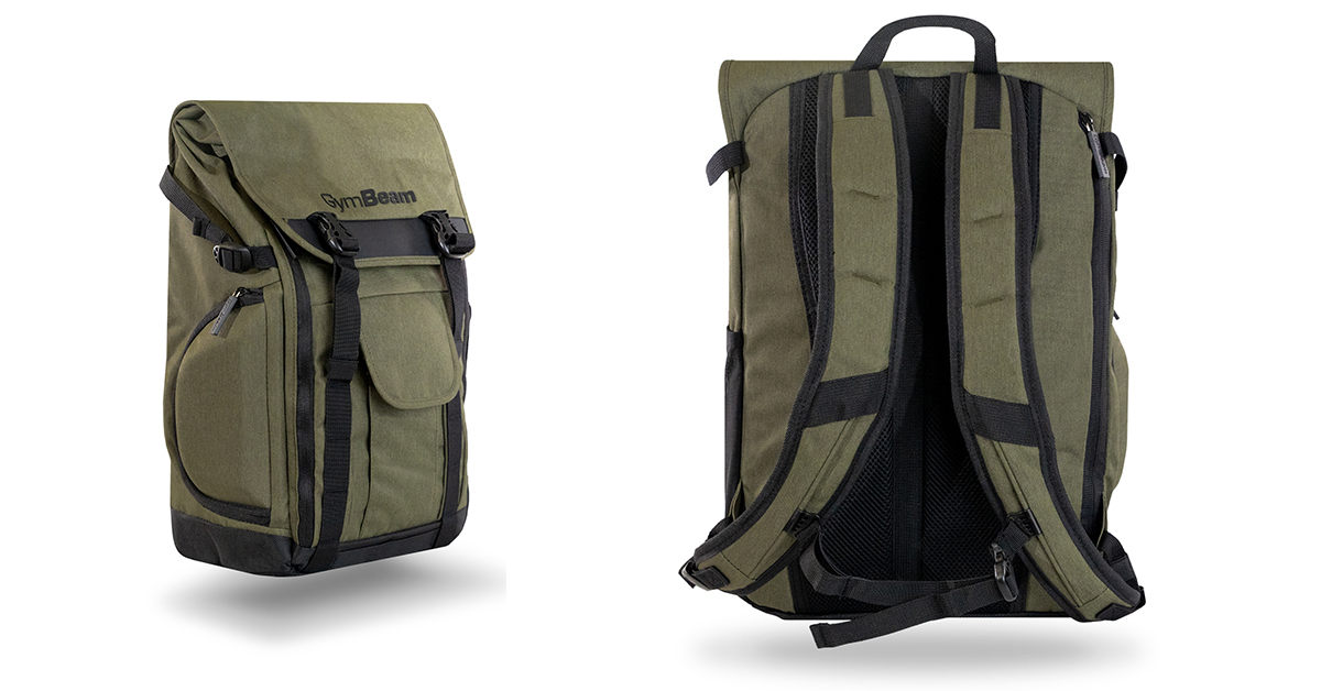 Ruksak Adventure Military Green - GymBeam