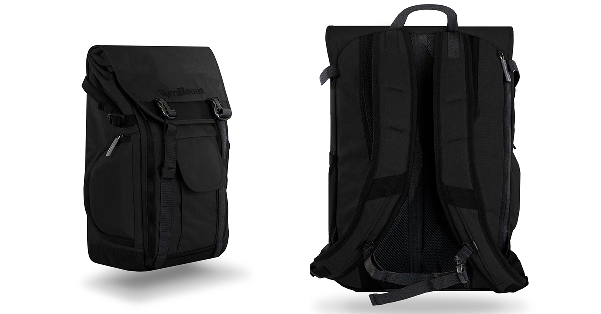 Ruksak Adventure Black - GymBeam