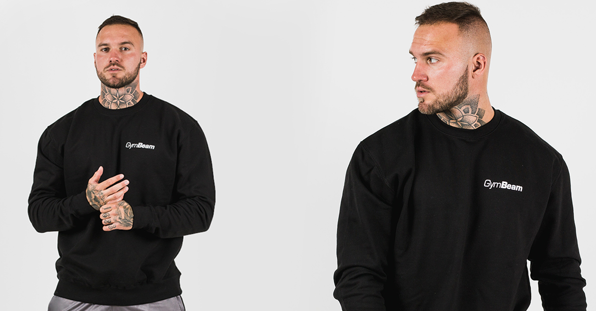 Dukserica PRO Jumper Black - GymBeam