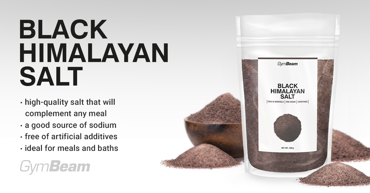 Black Himalayan Salt - Fine - GymBeam