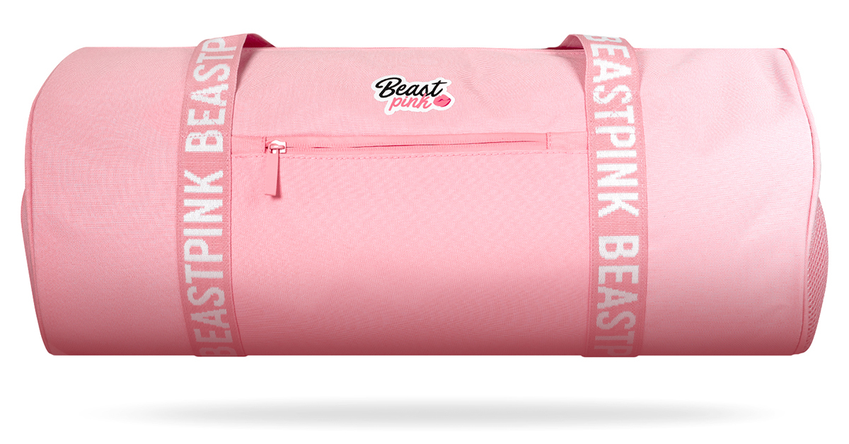 Sportska torba Barrel Baby Pink - BeastPink