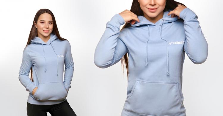 Ženska dukserica PRO Hoodie Blue - GymBeam