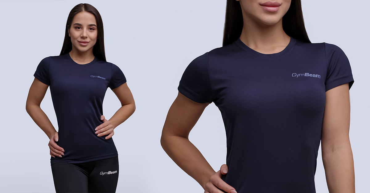 Ženska Majica TRN Navy - GymBeam