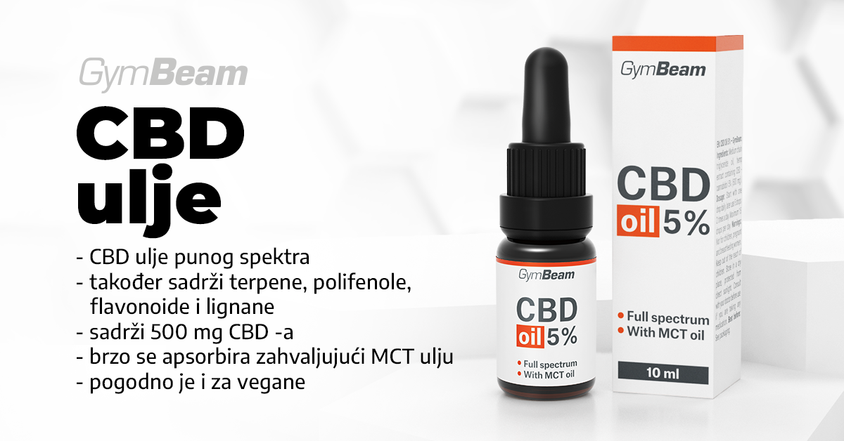 CBD ulje 5 % - GymBeam