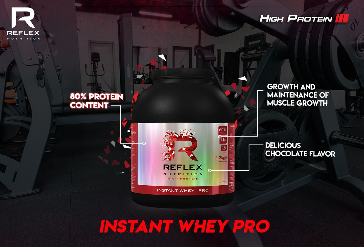  Proteín Instant Whey Pro - Reflex Nutrition